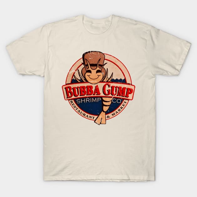 Bubba Gump Shrimp Factory T-Shirt by minimalistix